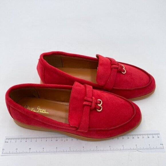 Women's Round Toe Flat Loafers Comfort Slip On Moccasins Lightweight Driving - Picture 3 of 7